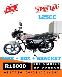 Zain Bike 125cc Special [ R 16500 ] New Stock Arrival
