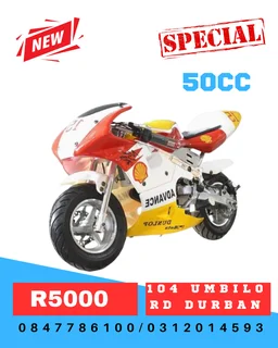 POCKET BIKE 3 WHEELS  49CC    SPECIAL   XXX MOTOCYCLE  WE OPEN  SUNDAY  104 UMBILO RD DURBAN