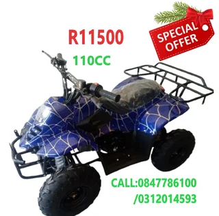 QUAD BIKE 110CC  SPECIAL    XXX MOTOCYCLE   WE ARE OPEN  TO  DAY