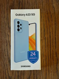 Blue Samsung A33 5G