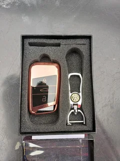 Vehicle blank key and key covers