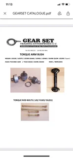 TRUCK AND BUS SUSPENSION PARTS