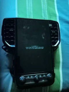 New ford Everest front touch screen head unit.