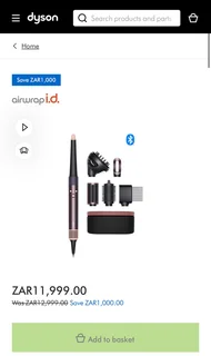 Dyson Airwrap ID Curly+Coily Jasper Plum, Brand new sealed