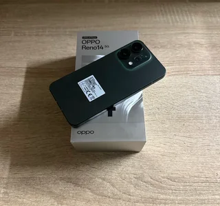 OPPO Reno 14 512 Gig 5G Dual Sim Luminous Green, Brand new unused
