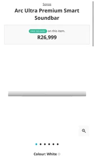 Sonos Arc Ultra Premium Soundbar White, Brand new sealed