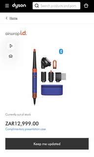 Dyson Airwrap ID Curly+Coily Vinca Blue/Topaz, Brand new sealed