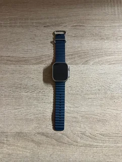 Apple Watch Ultra 2 49mm GPS+Cellular Natural Titanium Blue Ocean Band, Brand new condition