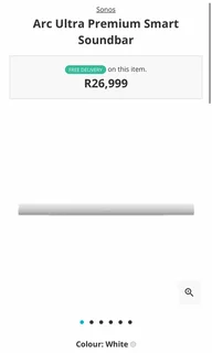 Sonos Arc Ultra Premium Soundbar White, Brand new sealed