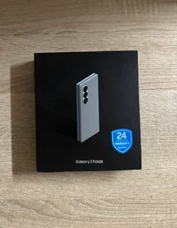 Samsung Z FOLD 6 512 Gig 5G Dual Sim Silver Shadow, Immaculate condition