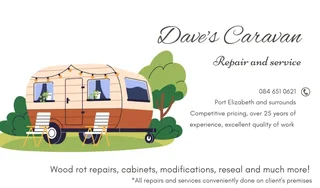 Caravan repairs port Elizabeth 0846510621