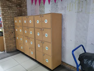Wooden locker