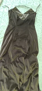 Evening formal black dress