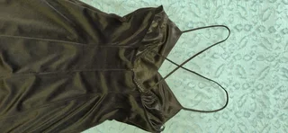 Evening formal black dress