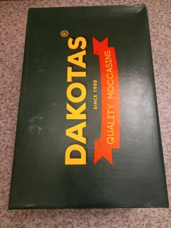 Brand New Original Men&#39;s Dakotas Moccasins Genuine Leather Size 11 One Only