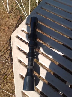 Rifle Scope With Mountings  Weaver Usa K 4-w