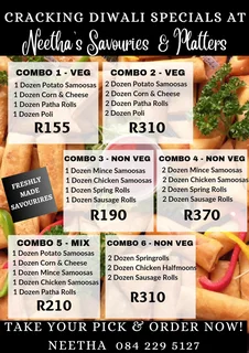 Neetha&#39;s Savouries &amp; Platters