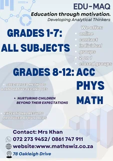 Edumaq - Sa's Top Tutors