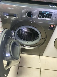 9kgs Grey Samsung invertor washing machine