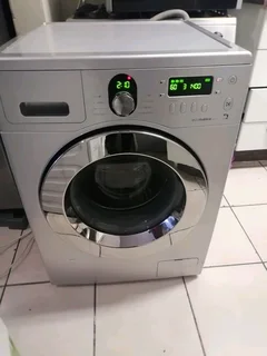 8kgs Silver Samsung ecco bubble washing machine