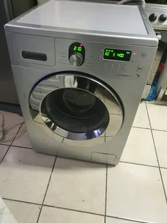 8kgs Silver Samsung ecco bubble washing machine