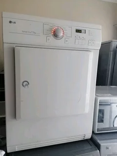 White LG Sensor dry tumble dryer