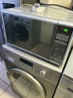 36litres Silver LG mirror finish microwave