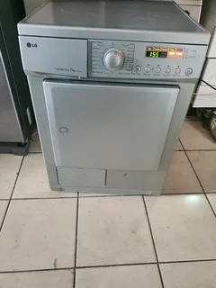 Silver LG condensor tumble dryer