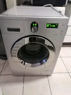 8kgs Silver Samsung ecco bubble washing machine