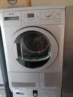 Silver Smeg condensor tumble dryer