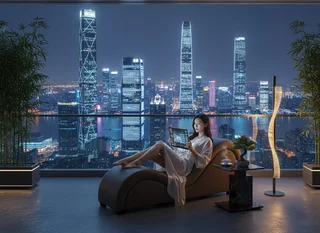 Anukhet Leather Yoga Chair Relax Couch and Love Tantra Chair