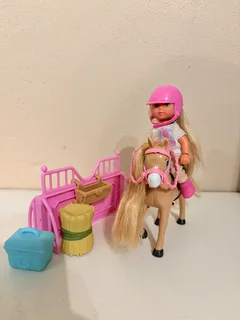 Horse and doll