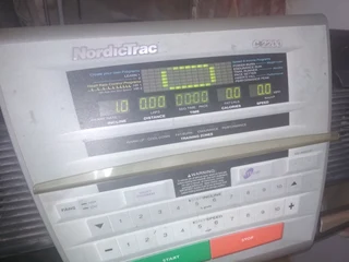 Fitness gym equipment.   Commercial heavy duty Nordictrac treadmill