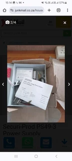 Securi-Prod PS49-3 Power Supply 3AmpNew and unused in original box