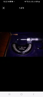 Micrometer 0-1&#34; in case with tool - Mituyoyo