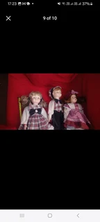 Porcelain Dolls 3 Large this includes a set of twins boy and girl from the USA in 1970&#39;s