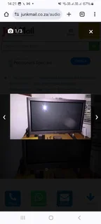 Broken 42&#34; Plasma Monitor