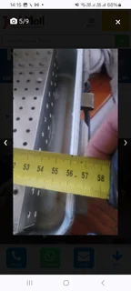 Aluminium storage containers with removable  lids and carry handles also has  perforated filters