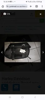 Saddle BAG for a Harley Davidson