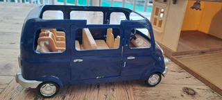 Sylvanian doll house and accessories