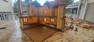 Sylvanian doll house and accessories