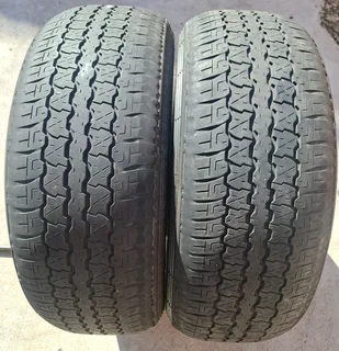 Quick Sale!!! 2× 265 55 19 Inch Dunlop Grandtrek A/t Tyres For Sale R1000 Both!