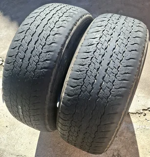 CHEAPIES!!! 2× 265 60 18 Inch Dunlop GrandTrek A/T Tyres For Sale R700 BOTH FITTED!!!