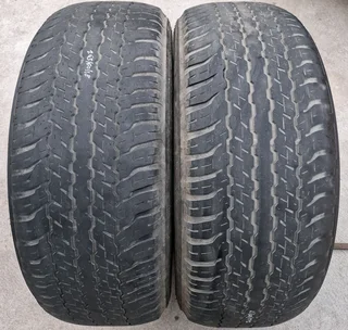 Quick Sale!!! 2× 265 60 18 Inch Dunlop Grandtrek A/t Tyres For Sale R900 Both Fitted!!!