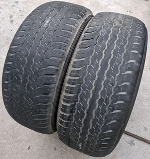 QUICK SALE!!! 2× 265 60 18 Inch Dunlop GrandTrek A/T Tyres For Sale R900 BOTH FITTED!!!