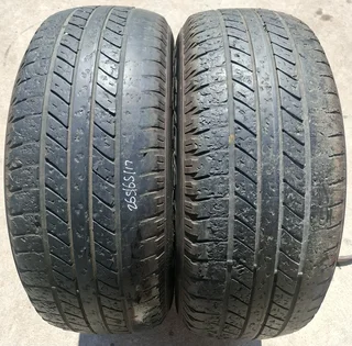 Cheapiess!!! 2× 265 65 17 Inch Goodyear Wrangler Tyres For Sale R400 Both!!