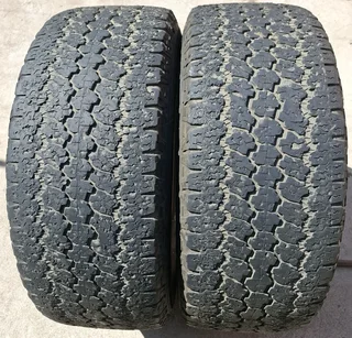 Cheapies!!! 2× 265 60 18 Inch Goodyear Wrangler Tyres For Sale R900 Both Fitted!!