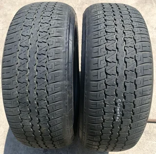 Quick Sale!!! 2× 265 55 19 Inch Dunlop Grandtrek Tyres For Sale R800 Both Fitted!!!