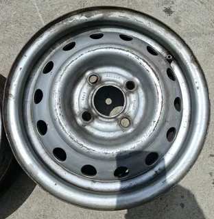 2× 13 Inch 4×100 Steel Rims For Sale R250 EACH!