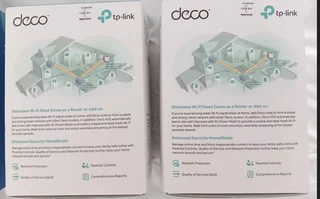 New TP-Link Deco X55- AX3000- 2-pack Mesh Wi-Fi 6  System- Make fair offer.